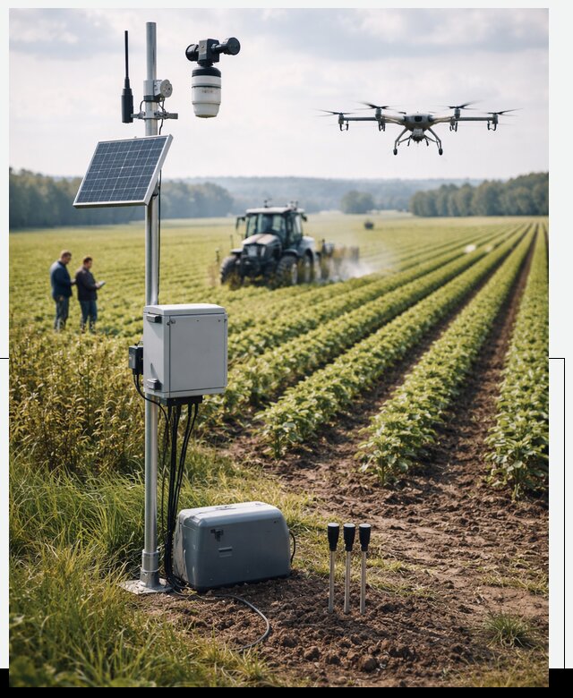 Разработка IoT мониторинга полей в Урюпинске от 8756 р. | АвикейРюп